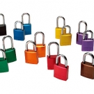 Brady貝迪99615紅色鋁制掛鎖