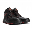 華信吉豹X7315S中幫防砸防滑防靜電耐磨耐油安全鞋