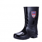 回力863黑色女款耐油PVC中筒雨靴