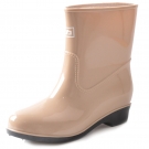 回力523卡其色PVC耐油雨靴
