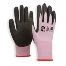 東顯21-1-001 21針丁腈涂層防切割手套