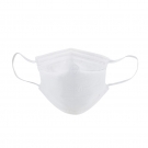 朝美2002白色濾菌款耳掛式KN90防塵口罩