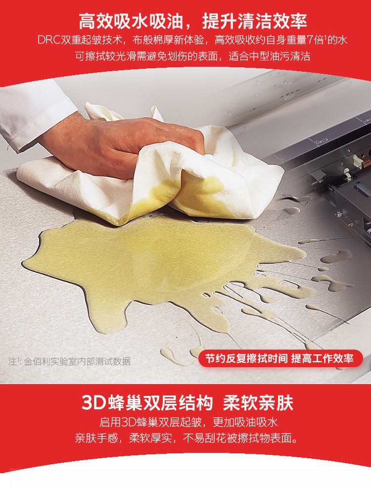 金佰利05007A（舊型號05007） WYPALL* L40工業(yè)擦拭紙圖片4