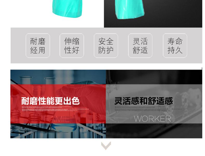 MAPA Ultranitril491-6丁腈浸膠防化手套圖片2