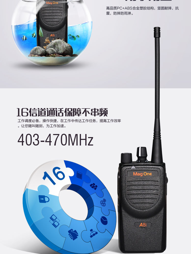 摩托羅拉A8i對(duì)講機(jī)圖片8