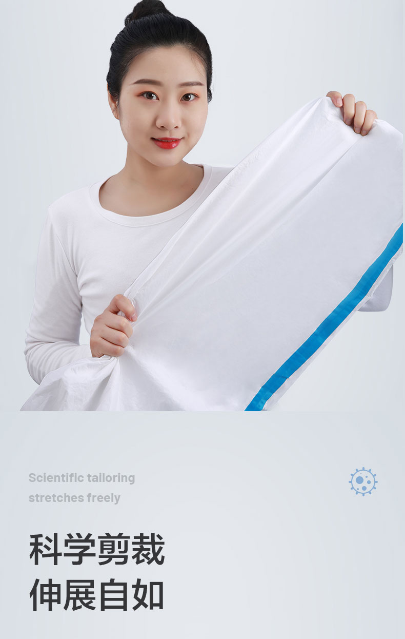 可孚2類醫(yī)用一次性連體防護服圖片7