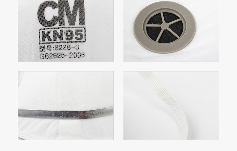 朝美8228-3 KN95杯型防塵口罩圖片4