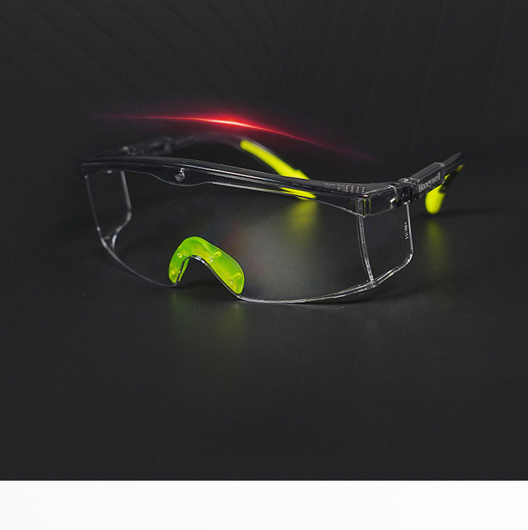 Honeywell霍尼韋爾100510S200A plus透明鏡片灰色鏡框防刮擦防護(hù)眼鏡圖6