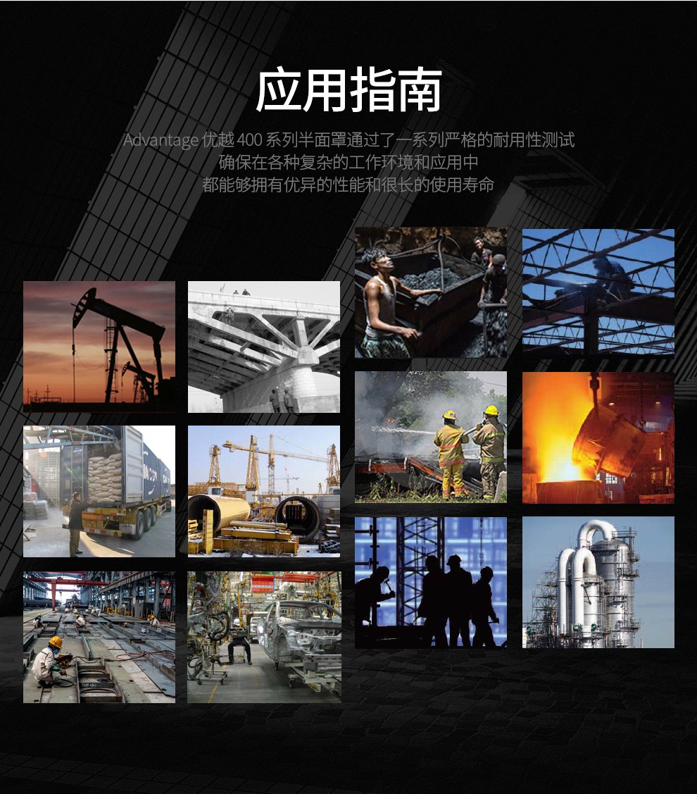 梅思安10146376半面罩防毒面具圖片16