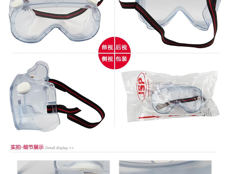 潔適比02-2225Martcare IDV(A/M) 馬凱防霧護(hù)目鏡圖2