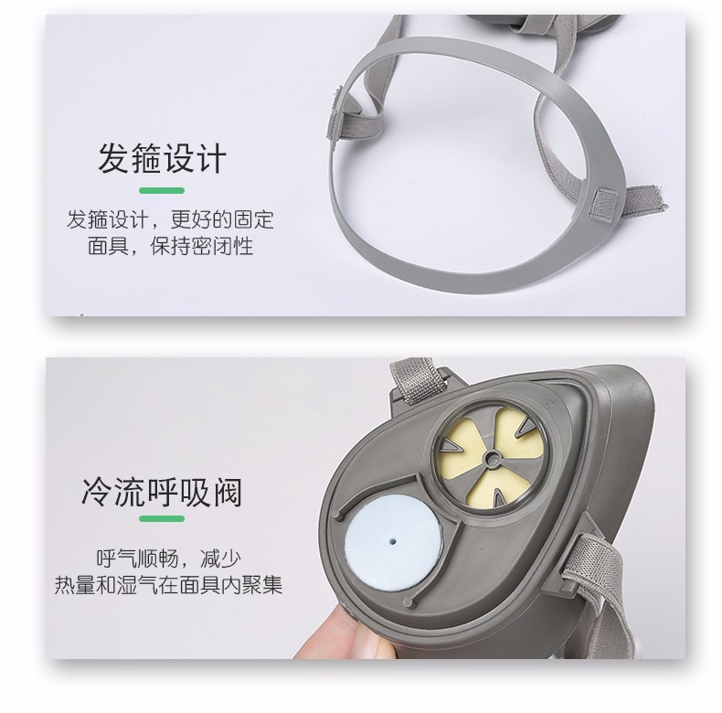 普達(dá)FD-411防毒半面罩圖4