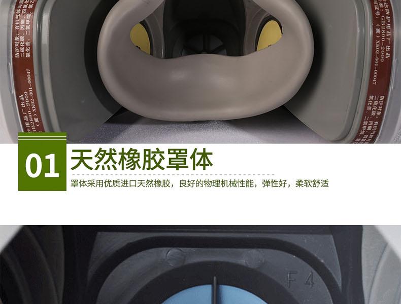 普達(dá)FD-410過(guò)濾式防毒面具套裝圖16