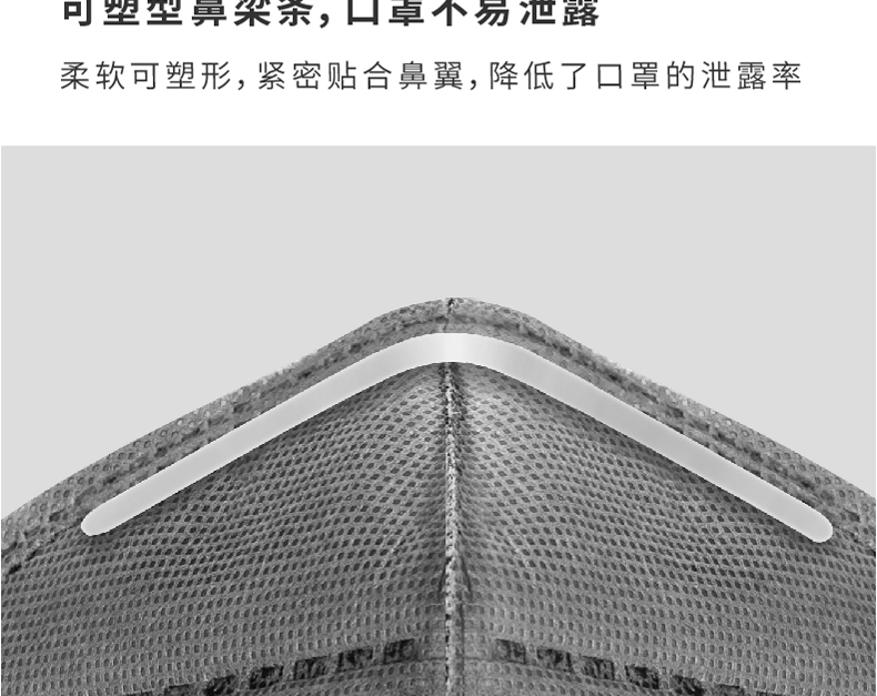 松研9852V活性炭帶閥防塵口罩圖片9