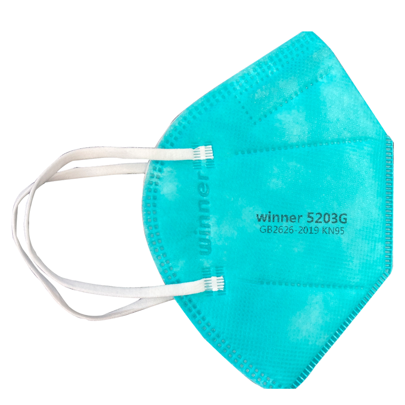 穩(wěn)健5203G KN95顆粒物防塵口罩圖片