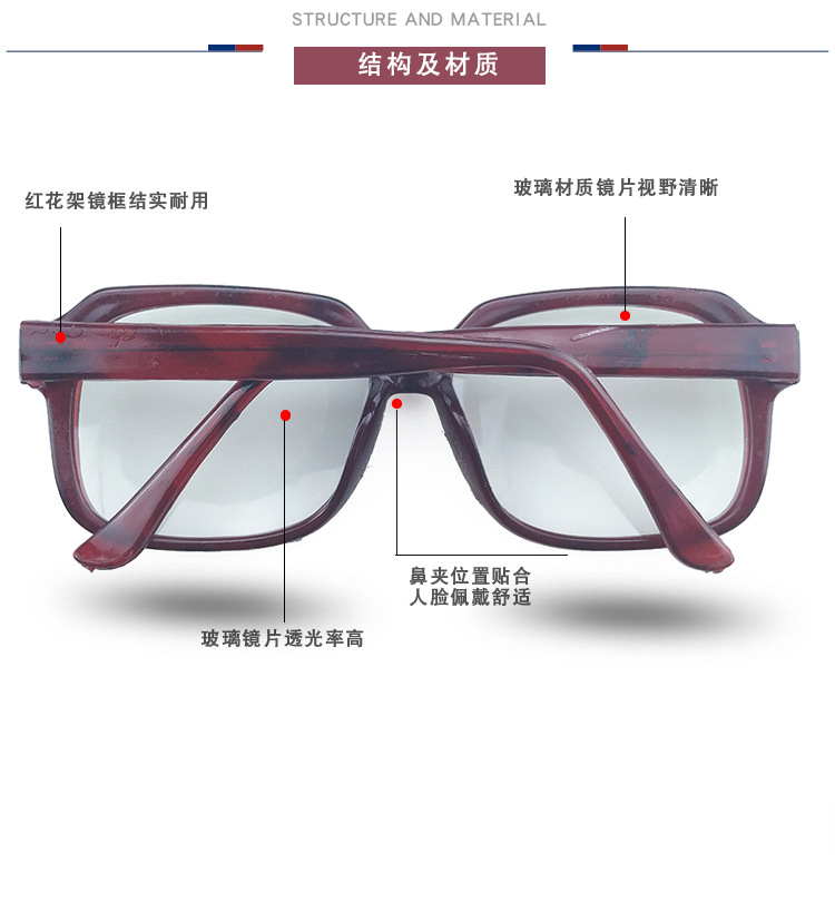 以勒9320平光防護(hù)眼鏡圖片2