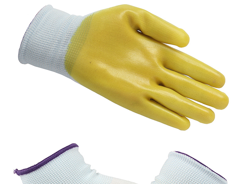 星宇P508白尼龍PVC勞保手套圖片2