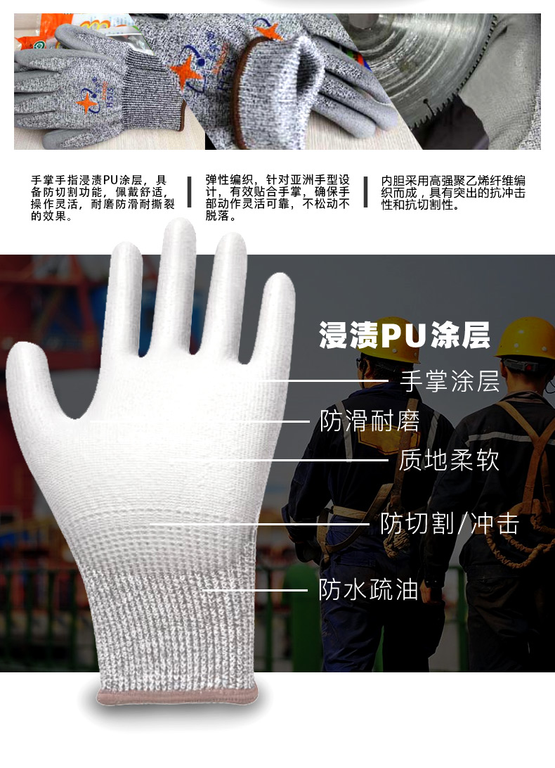 星宇H515 5級防割手套圖片2