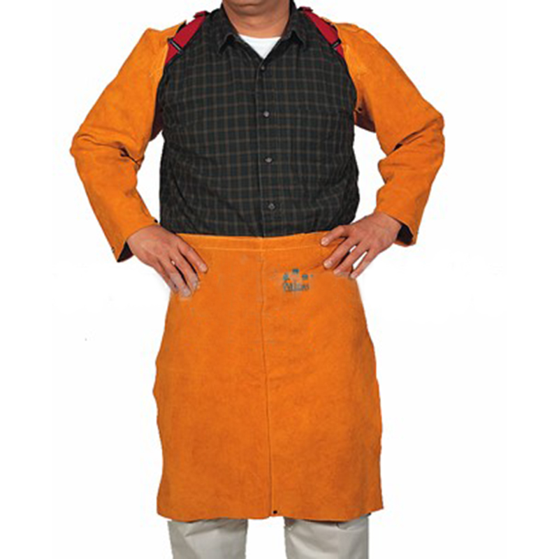 威特仕44-2124皮無(wú)護(hù)胸防火阻燃圍裙