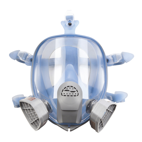 以勒9900A雙濾盒全面罩防毒面具圖片