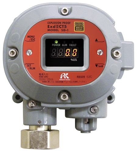 理研SD-1RI可燃性氣體智能型氣體檢測(cè)儀圖片2