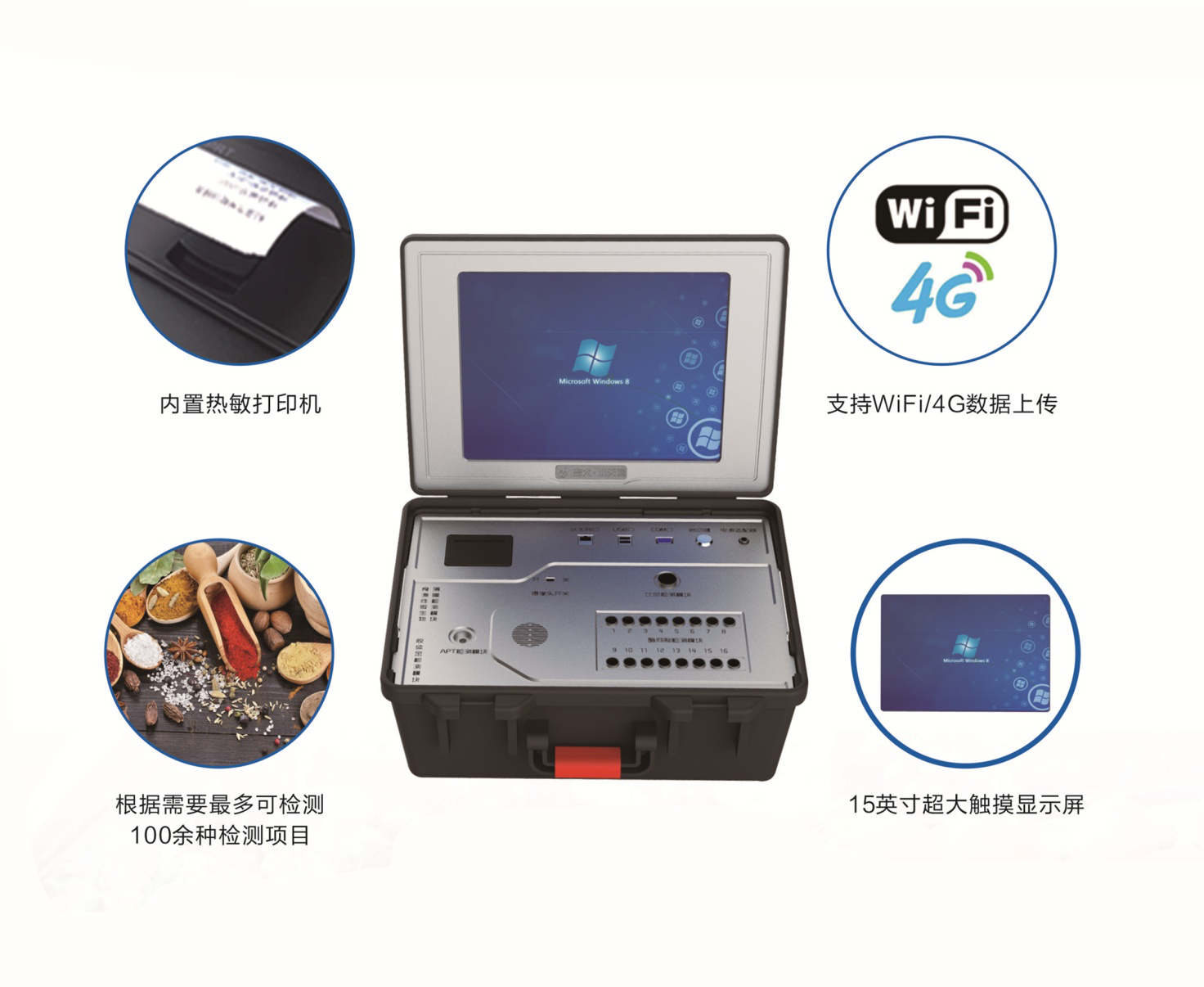 吉大小天鵝GDYQ-900M多功能食品安全檢測儀圖片