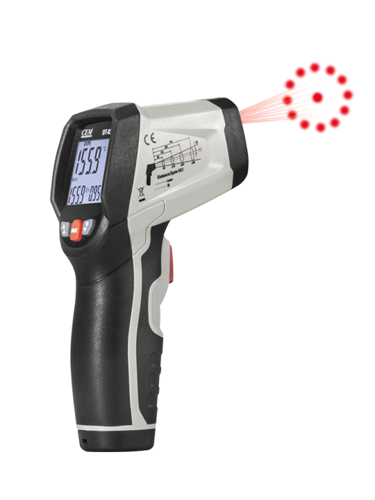 華盛昌DT-836A二合一環(huán)形激光紅外線測(cè)溫儀