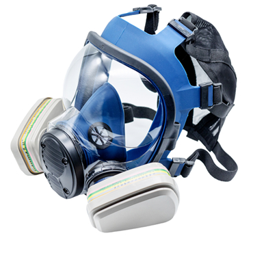 高瑪1608-A自吸過濾式雙濾盒全面罩防毒面具圖片3