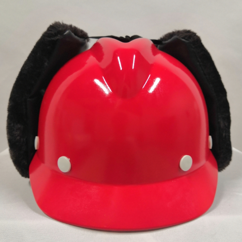 桉葉AY9805L紅色棉安全帽圖片