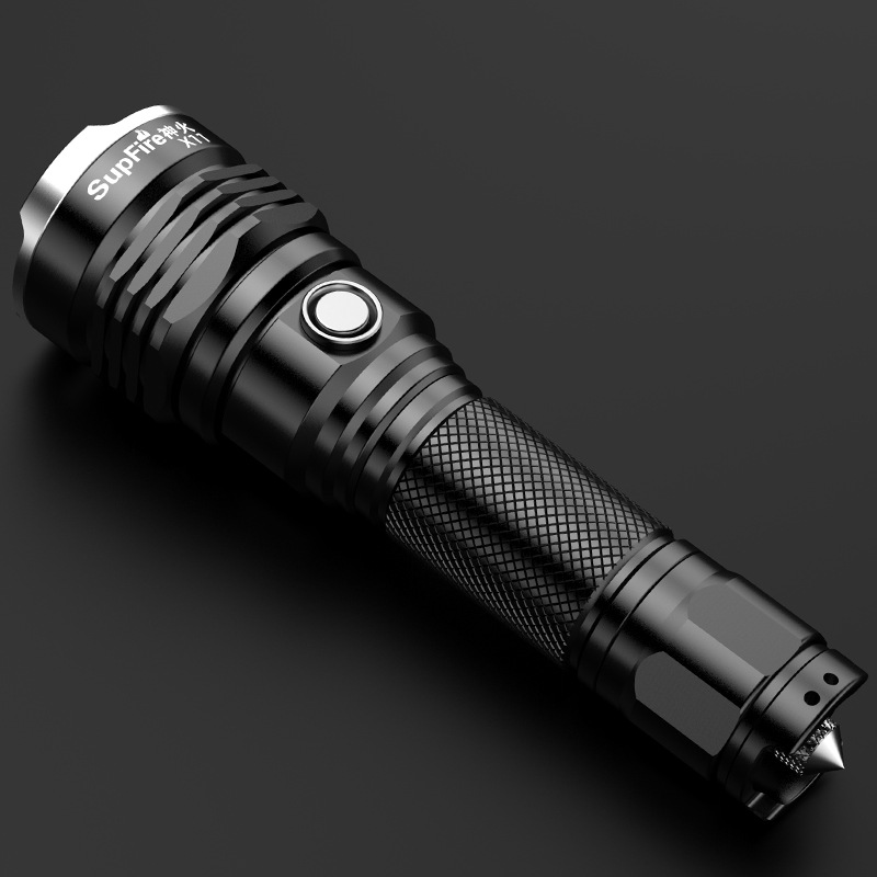 神火X11強光防水防身騎行手電筒圖片3