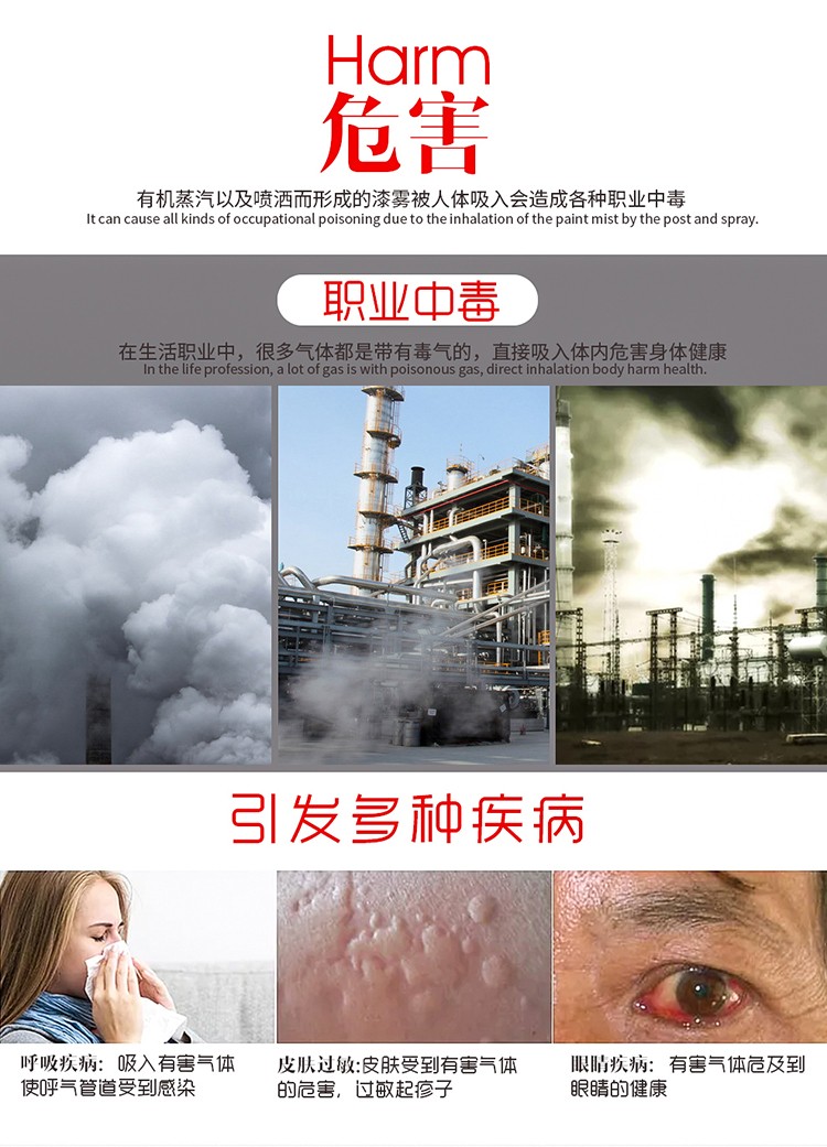 普達(dá)FD-410自吸過(guò)濾式防毒面具套裝圖片1