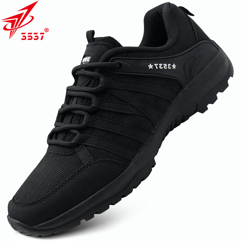 3537黑色訓(xùn)練耐磨戶外輕便勞保鞋