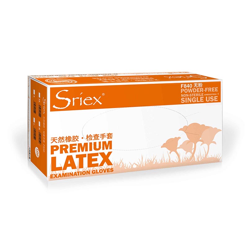 施?？礢riex F840天然乳膠檢查手套圖片