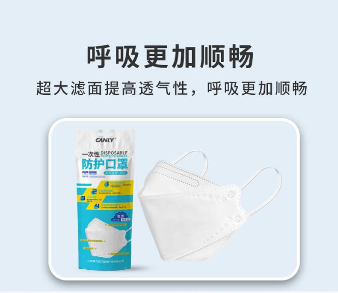 康力醫(yī)療一次性防護口罩圖片
