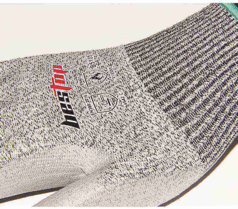 bestop倍護(hù)5105PU涂層5級(jí)防割手套圖片13