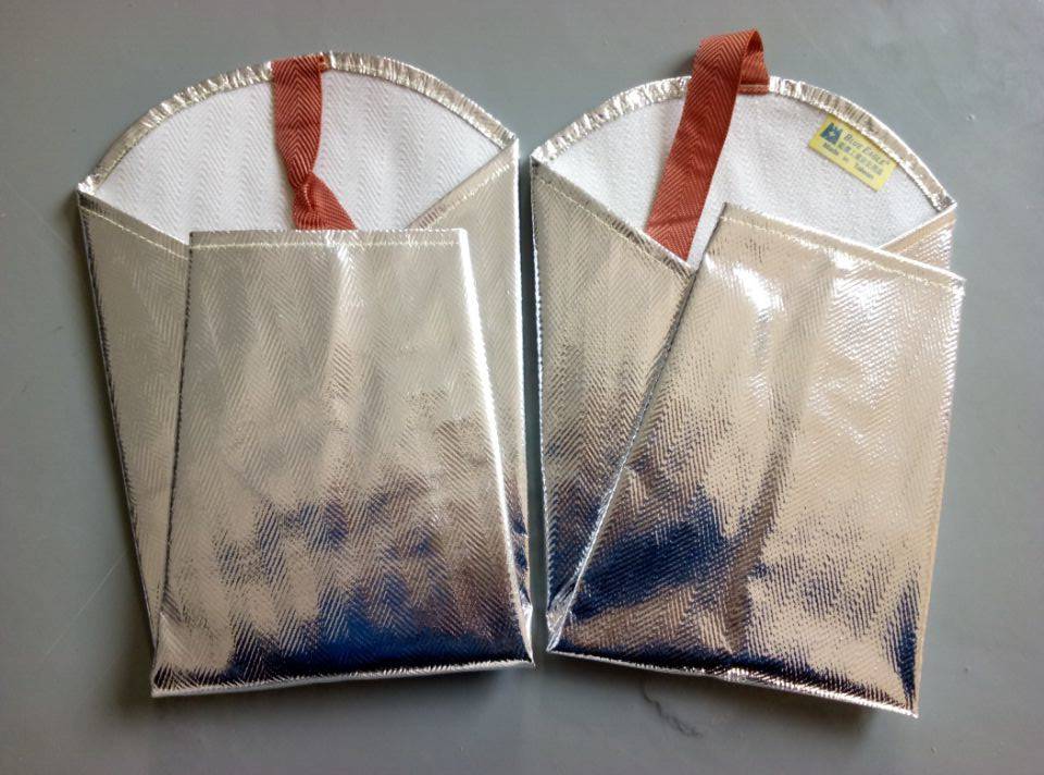 藍(lán)鷹AL8標(biāo)準(zhǔn)鋁箔布耐高溫套袖圖片3