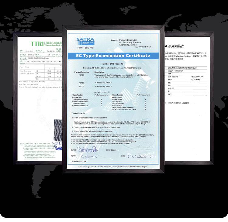 藍(lán)鷹AL29K芳綸鋁箔布大衣圖片6