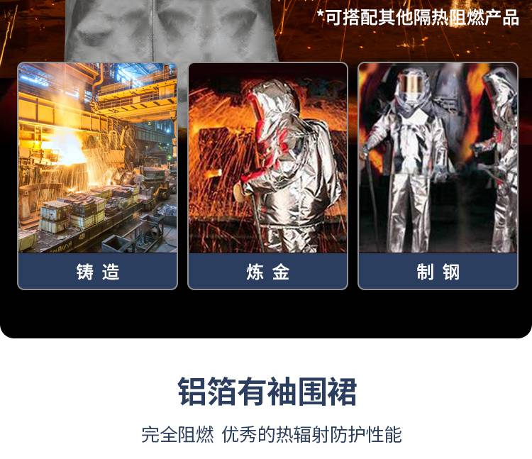 藍(lán)鷹AL29K芳綸鋁箔布大衣圖片10