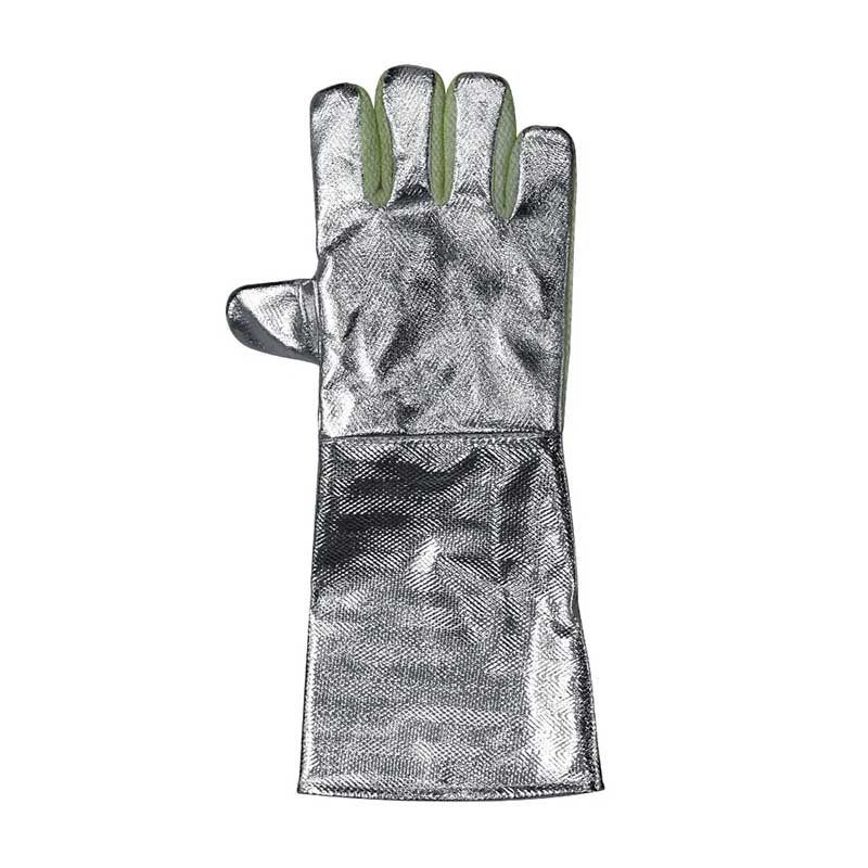 藍(lán)鷹AL165加長五指型鋁箔耐高溫手套圖片3