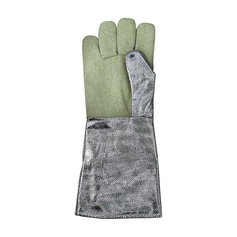 藍(lán)鷹AL165加長五指型鋁箔耐高溫手套圖片2