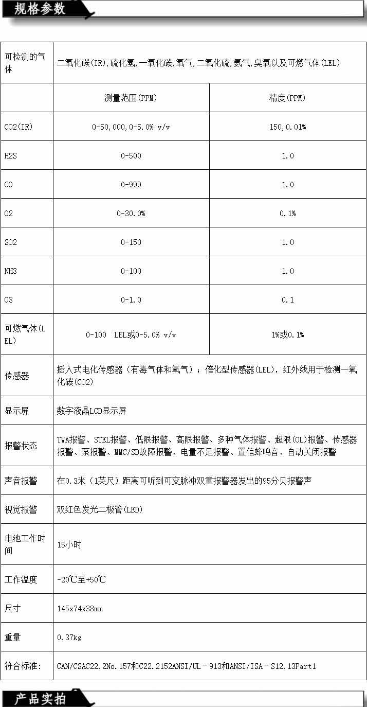 BW GasAlertMicro 5IR泵吸式氣體檢測(cè)儀圖片2