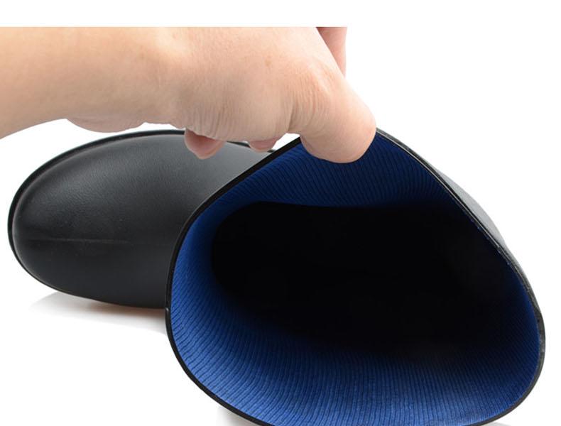 回力8128黑色PVC高筒雨靴圖片20