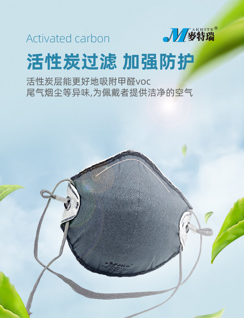 麥特瑞9900 KN95折疊耳掛頭戴式雙用防塵口罩圖片9