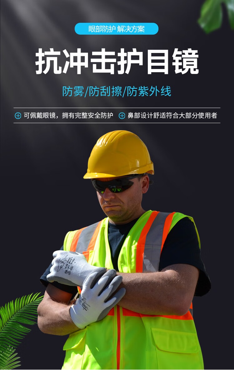 PIP 250-FF-0920-AP透明防霧防刮擦防沖擊防護眼鏡圖片1