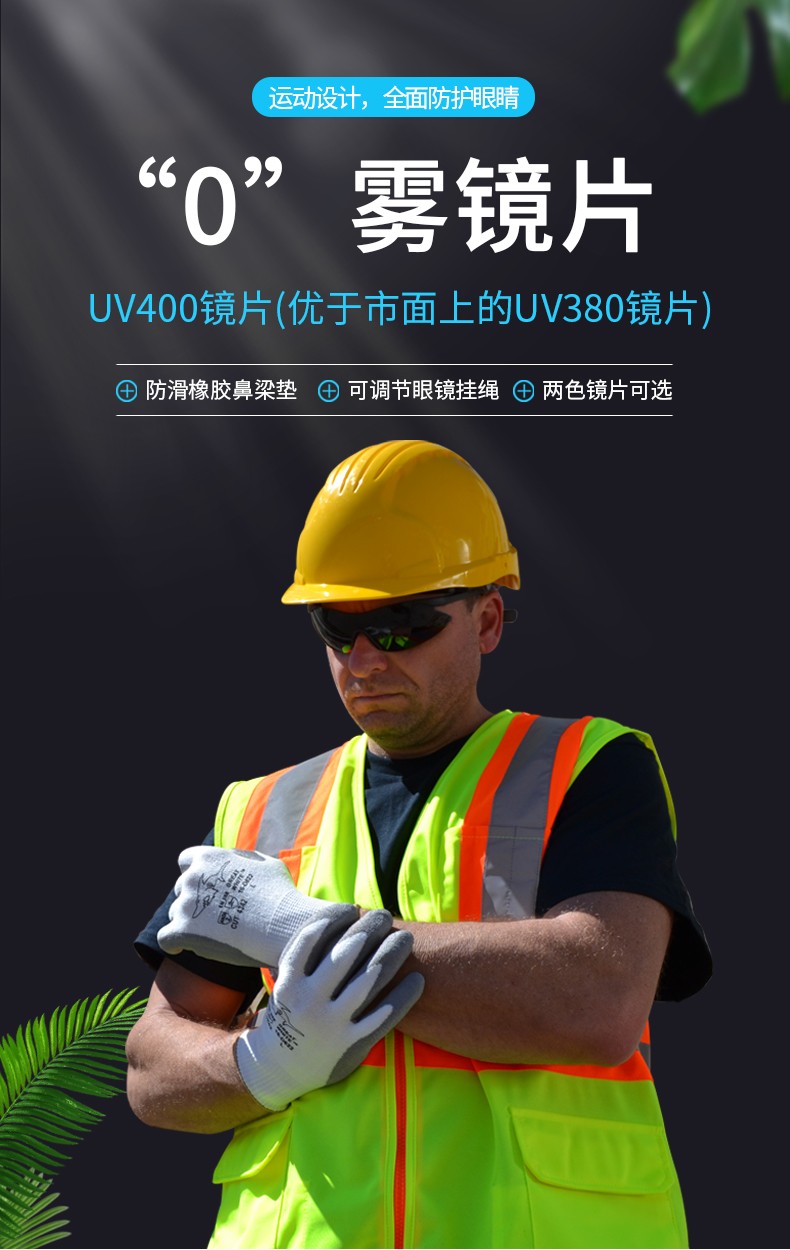 PIP 250-AN-10111防霧防刮擦防護眼鏡圖片1