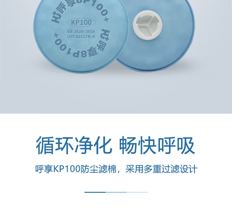 呼享8P100+ KP100煤礦專用防塵濾棉2