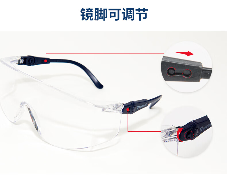 麥迪康2999防飛濺防護(hù)眼鏡圖片4