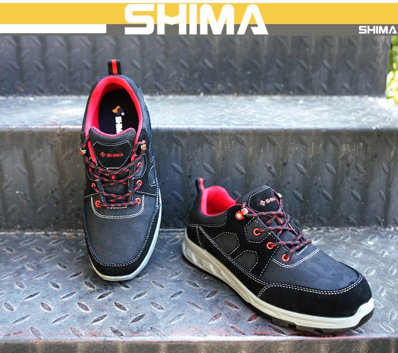 SHIMA?，擠16001透氣防砸防滑勞保鞋圖片11