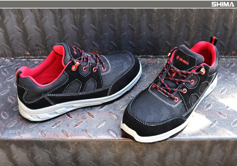SHIMA?，擠16001透氣防砸防滑勞保鞋圖片14