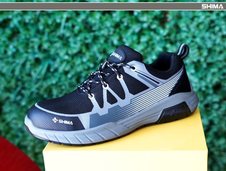 SHIMA?，擠C6508-3防滑耐油防砸防刺穿電絕緣安全鞋圖片15