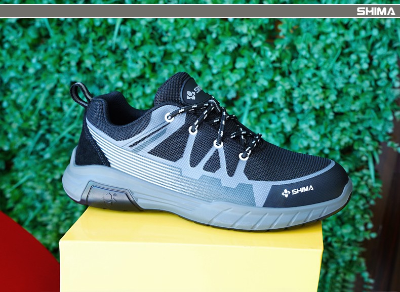 SHIMA?，擠C6508-3防滑耐油防砸防刺穿電絕緣安全鞋圖片16